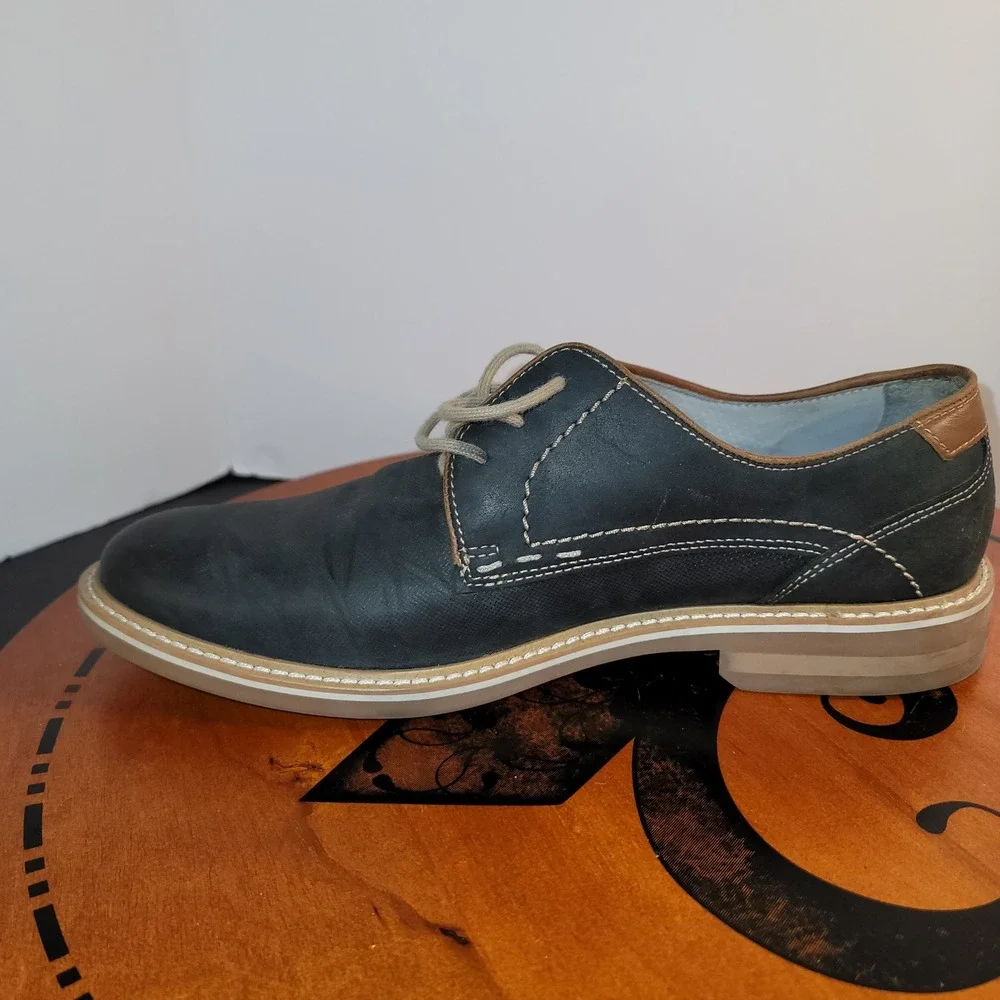 Fretz Men Gore-Tex Surround Oxford Shoes Leather Swiss LaceUp